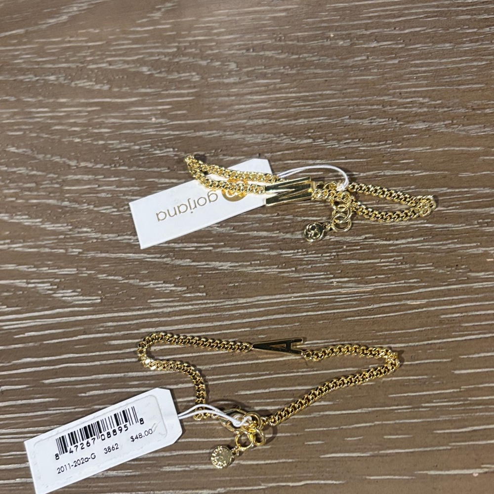 Gorjana Gold Double Chain Bracelet